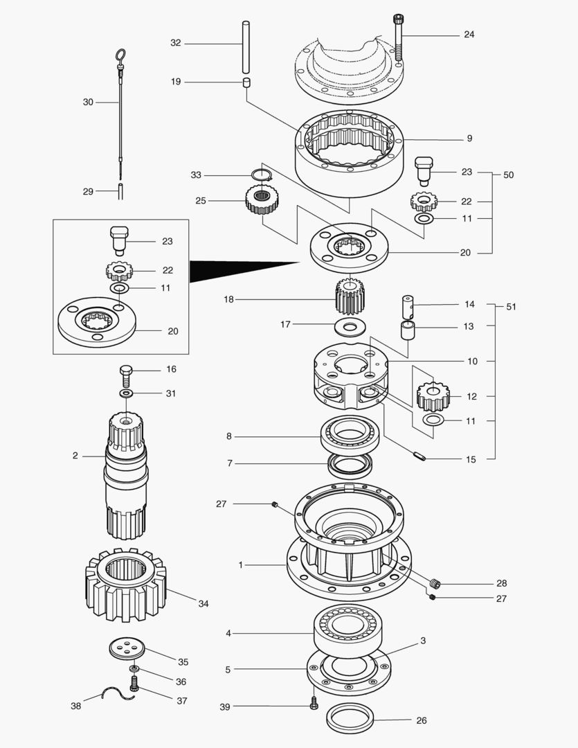 Спецтехника 4130 REDUCTION GEAR - главное фото