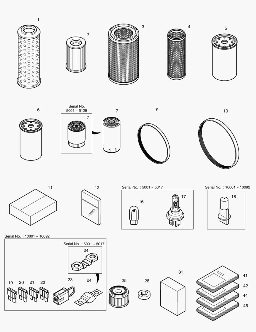 Спецтехника 5110 SPARE PARTS - главное фото
