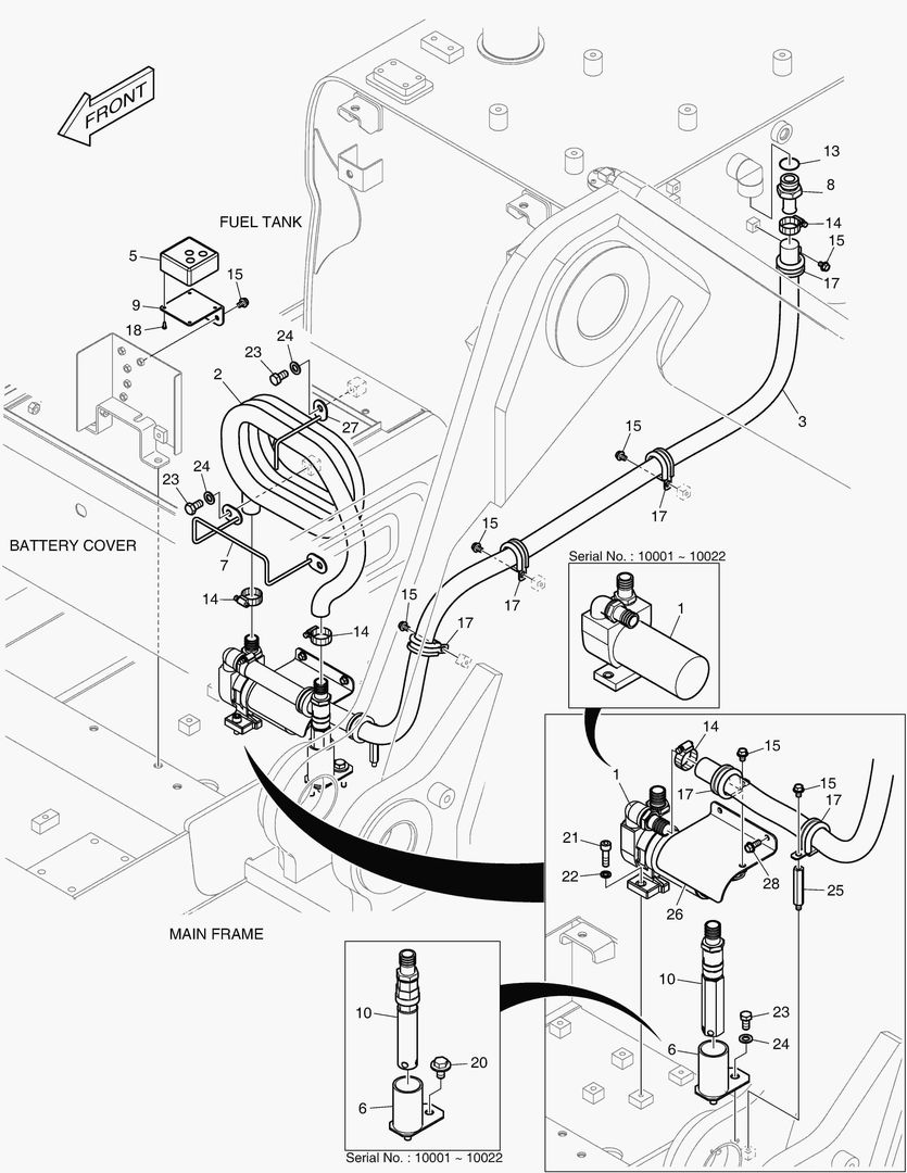 6100 FUEL FILLER PUMP