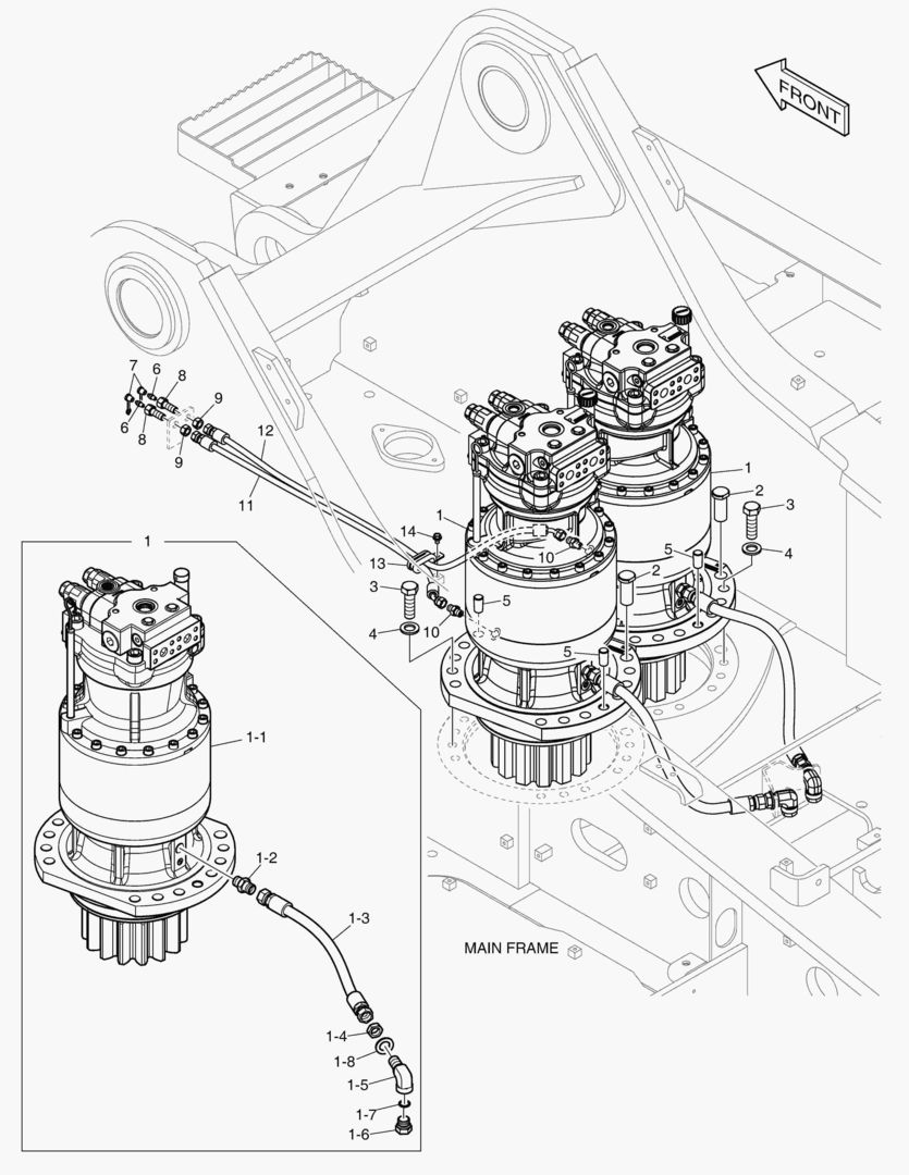 Схема 1190 SWING DEVICE