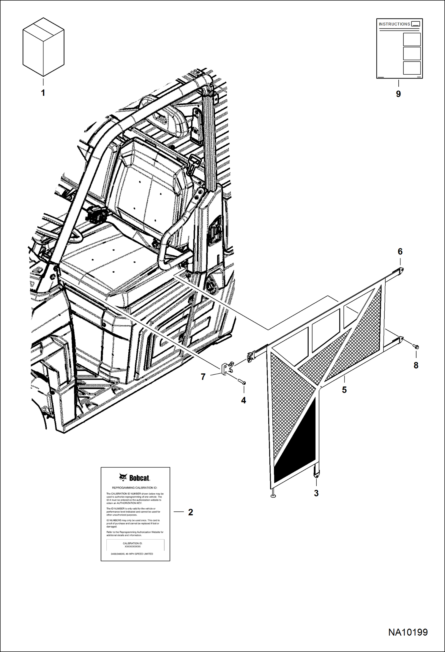 КОМПЛЕКТ ЛИМИТЕРА СКОРОСТИ 40