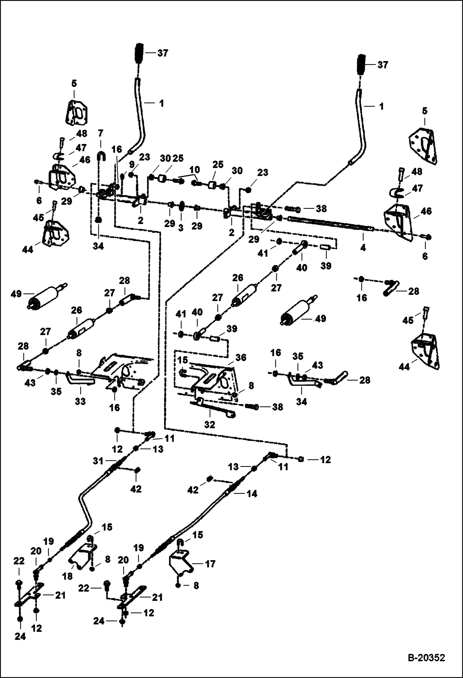 ОРГАНЫ РУЧНОГО УПРАВЛЕНИЯ