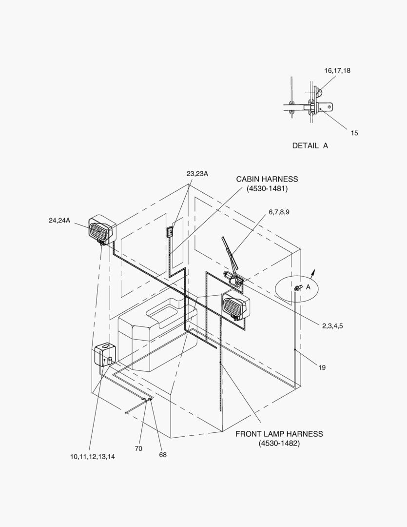 ЭЛЕКТРИЧЕСКИЕ ЗАПЧАСТИ(4)-КАБИНА