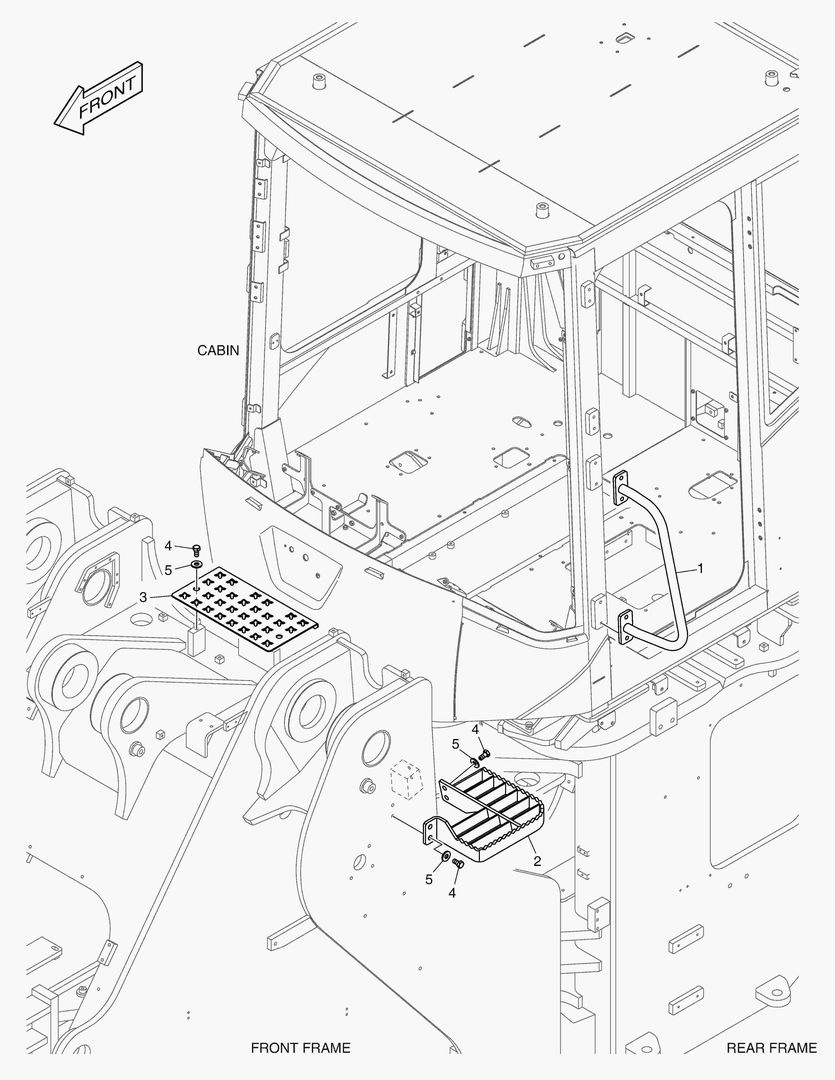 6140 HAND RAIL ASS`Y