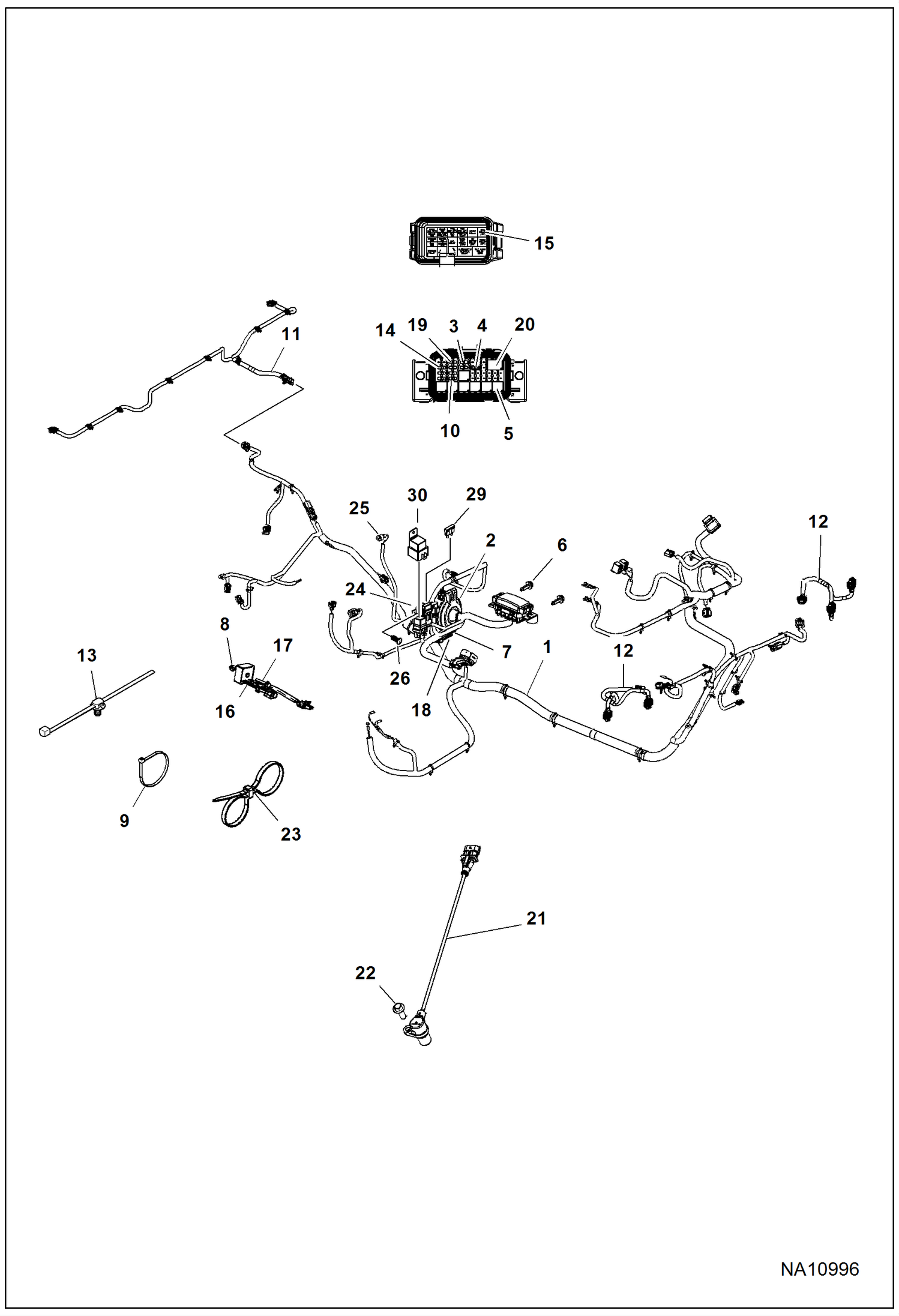 ЭЛЕКТРИКА, ЖГУТ ПРОВОДОВ