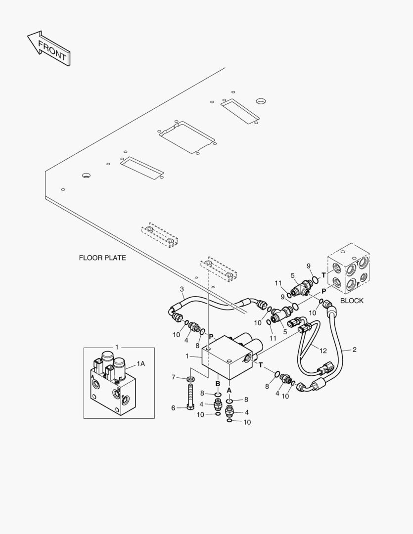 ТРУБОПРОВОД СЕРВОУПРАВЛЕНИЯ - ВРАЩАЮЩИЙСЯ(2)