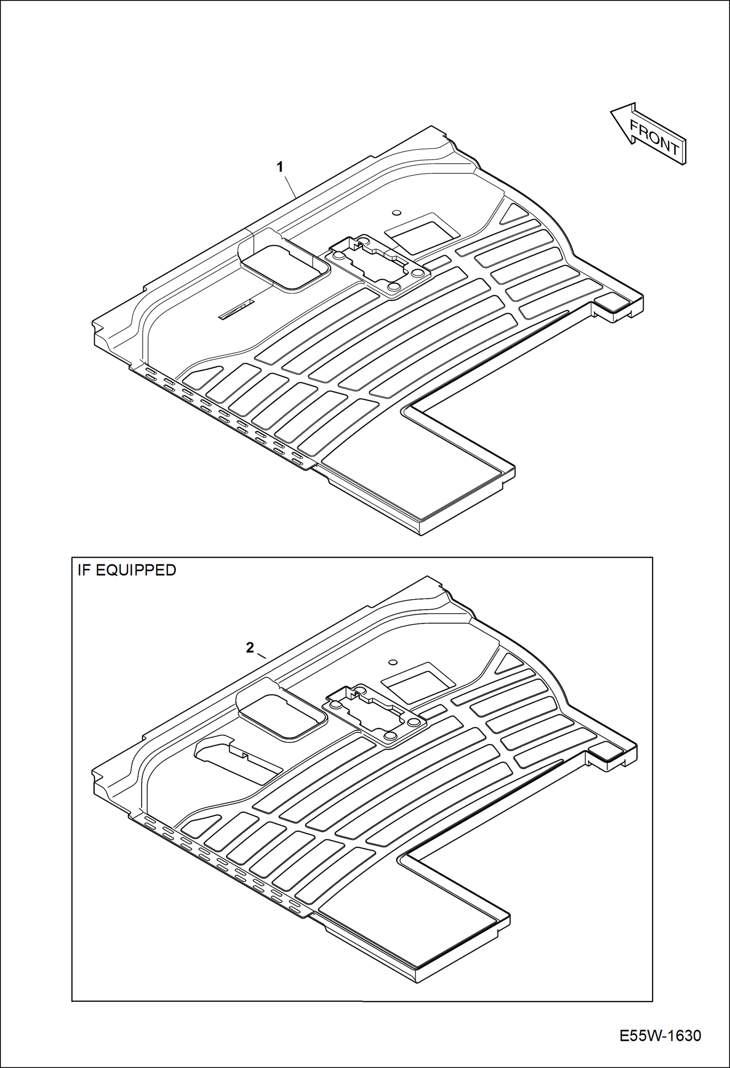 КАБИНА ВОДИТЕЛЯ (КОВРИК)