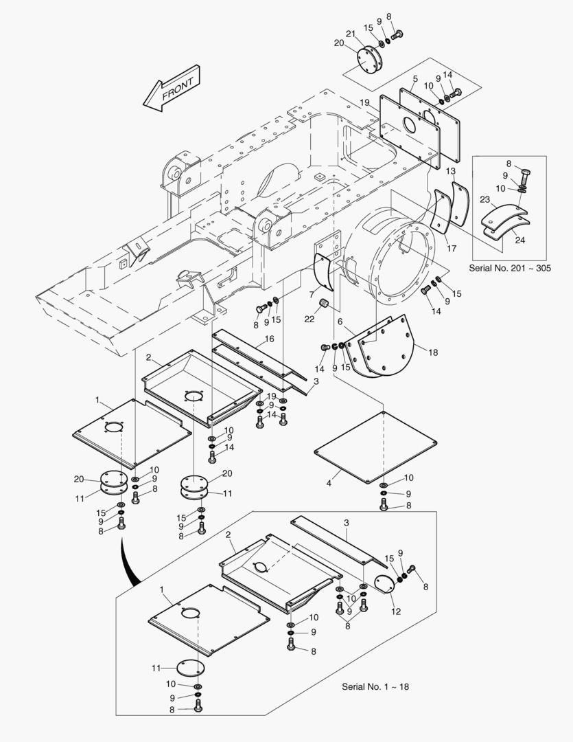 ОБТЕКАЕМАЯ ПОДКУЗОВНАЯ ПАНЕЛЬ-БЫТОВОЙ