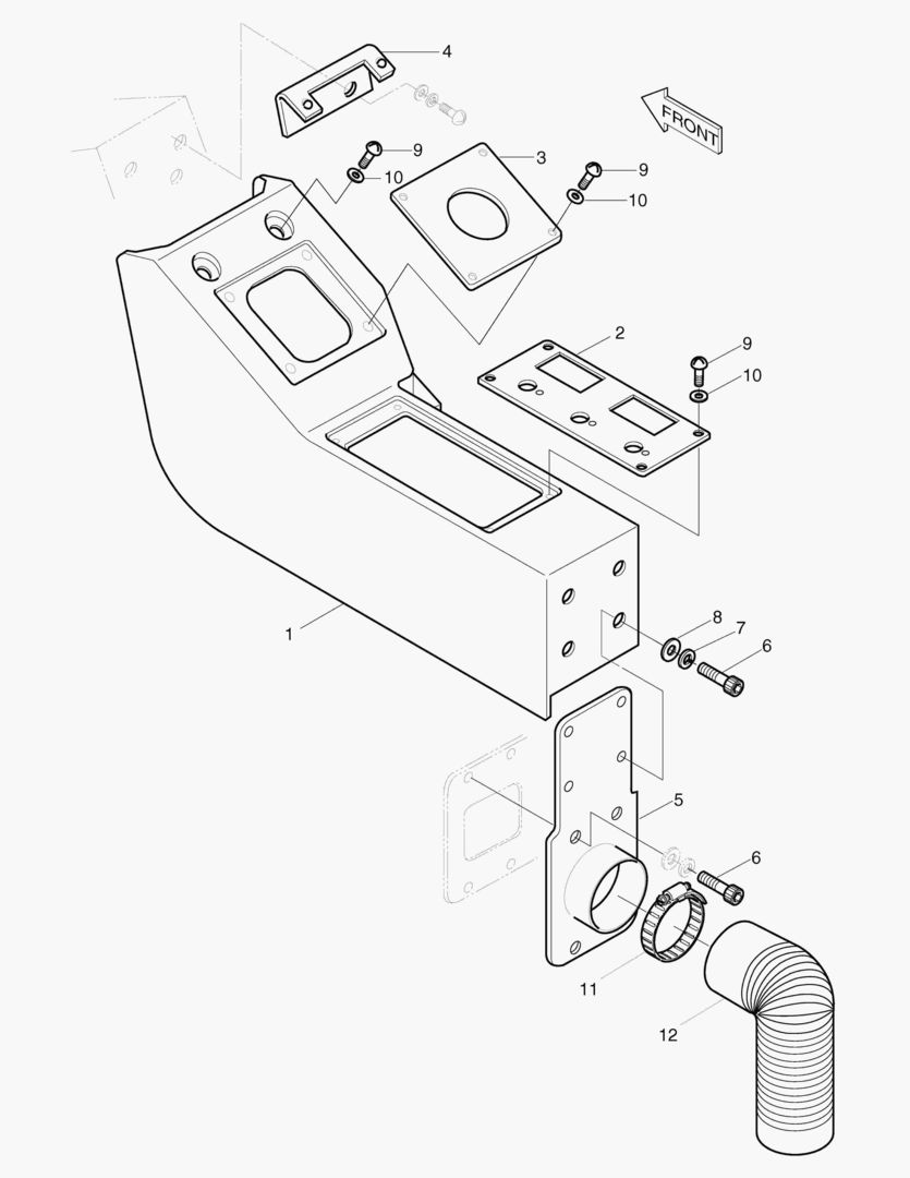Спецтехника 1390 CONTROL STAND(1)-L.H [1~5] - главное фото