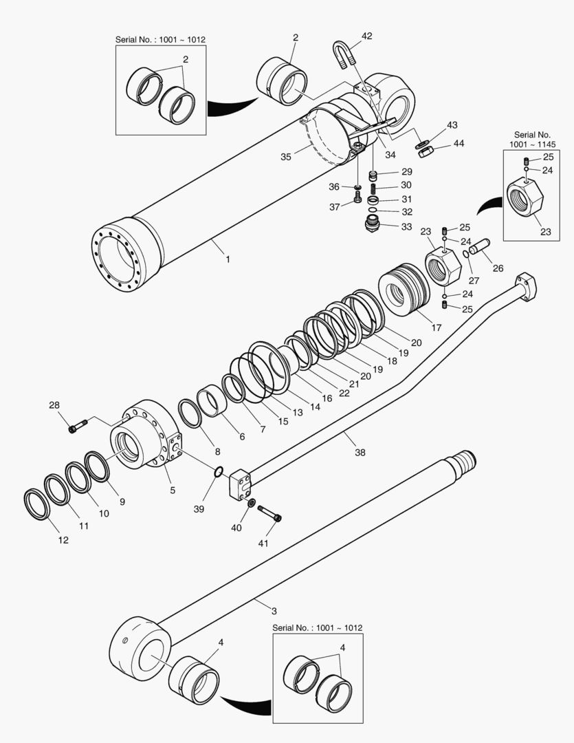 ЦИЛИНДР РУКОЯТИ