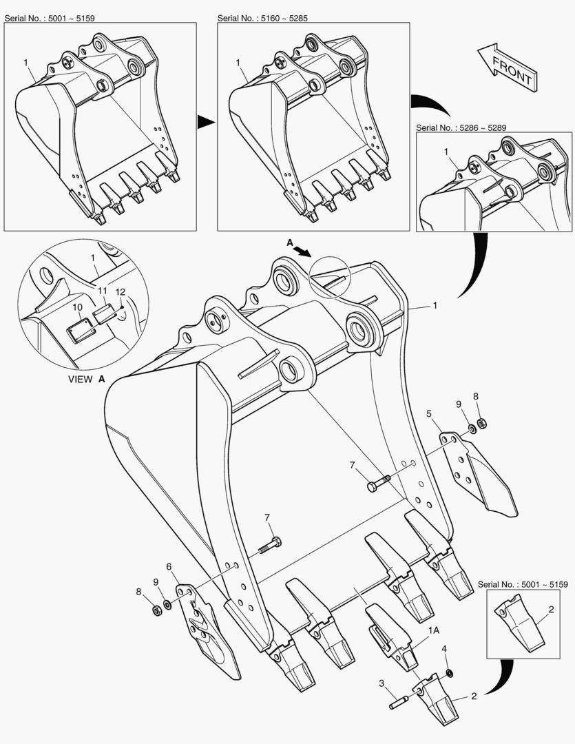 3120 BUCKET ASS`Y - 0.92mВі