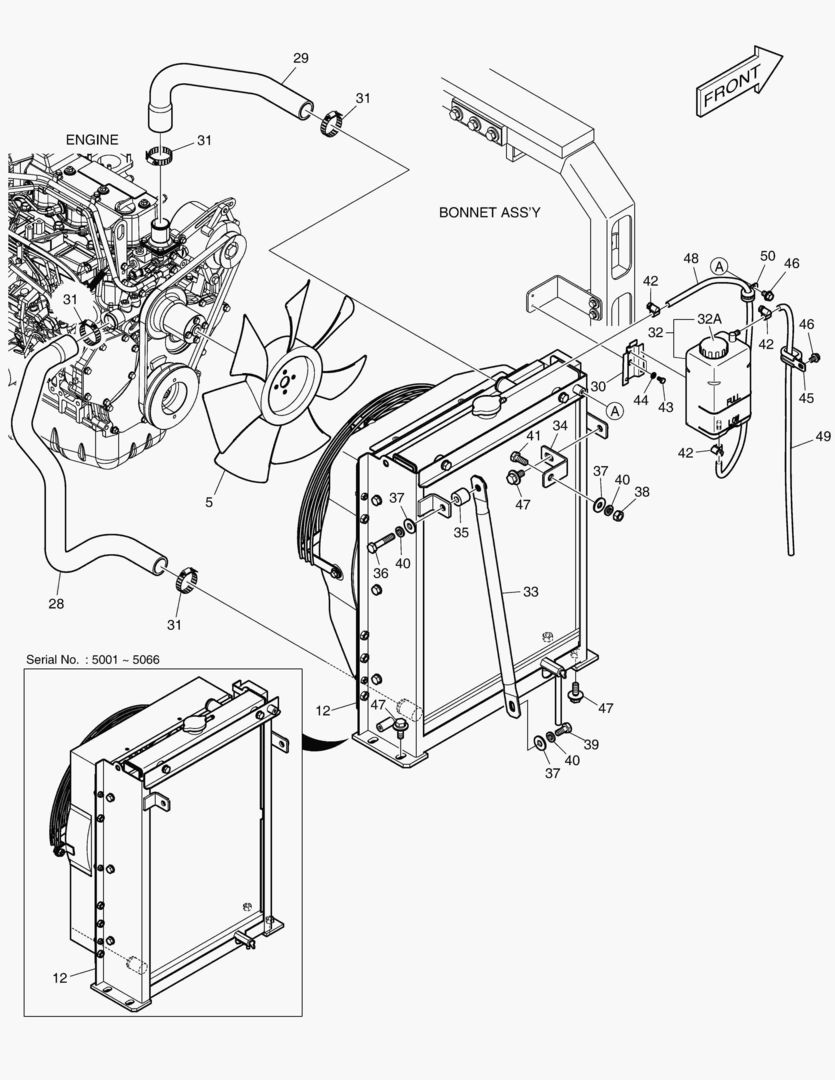 ОПОРТНЫЙ УЗЕЛ РАДИАТОРА