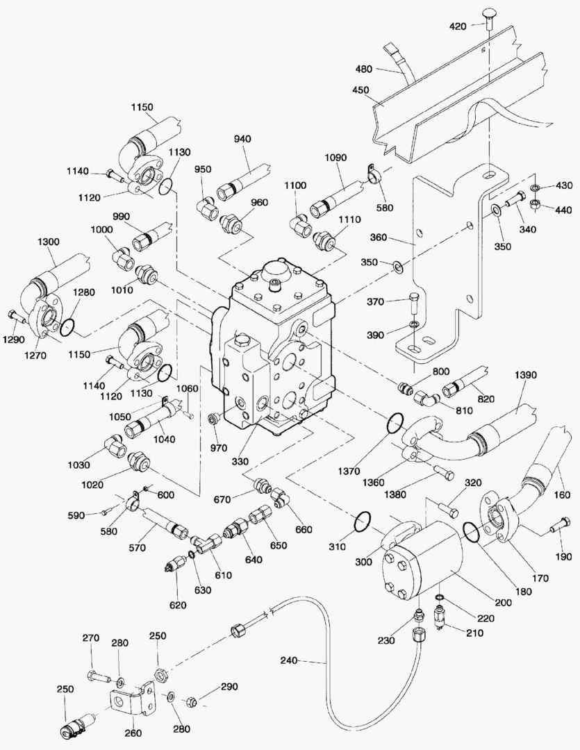 Спецтехника G190-16A STEERING VALVE [810053~] - главное фото