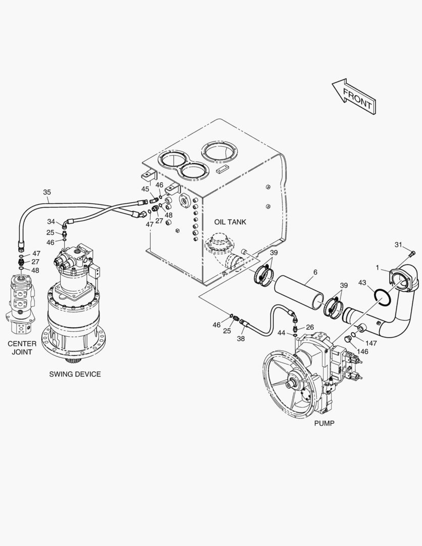 ТУБОПРОВОД МАСЛЯНОГО РАДИАТОРА(1)