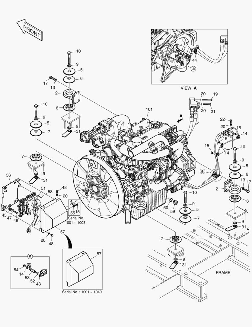 МОНТАЖ ДВИГАТЕЛЯ