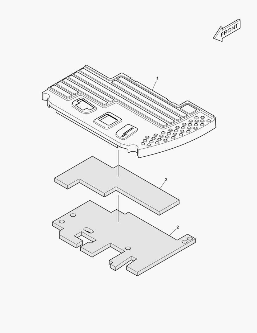 КОВРИК НА ПОЛУ КУЗОВА