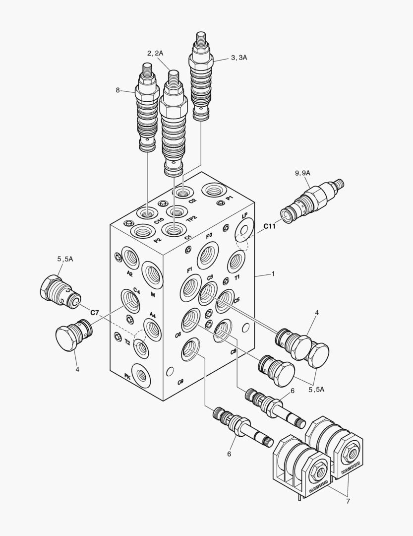 Спецтехника 3420 BRAKE & PILOT SUPPLY VALVE - главное фото