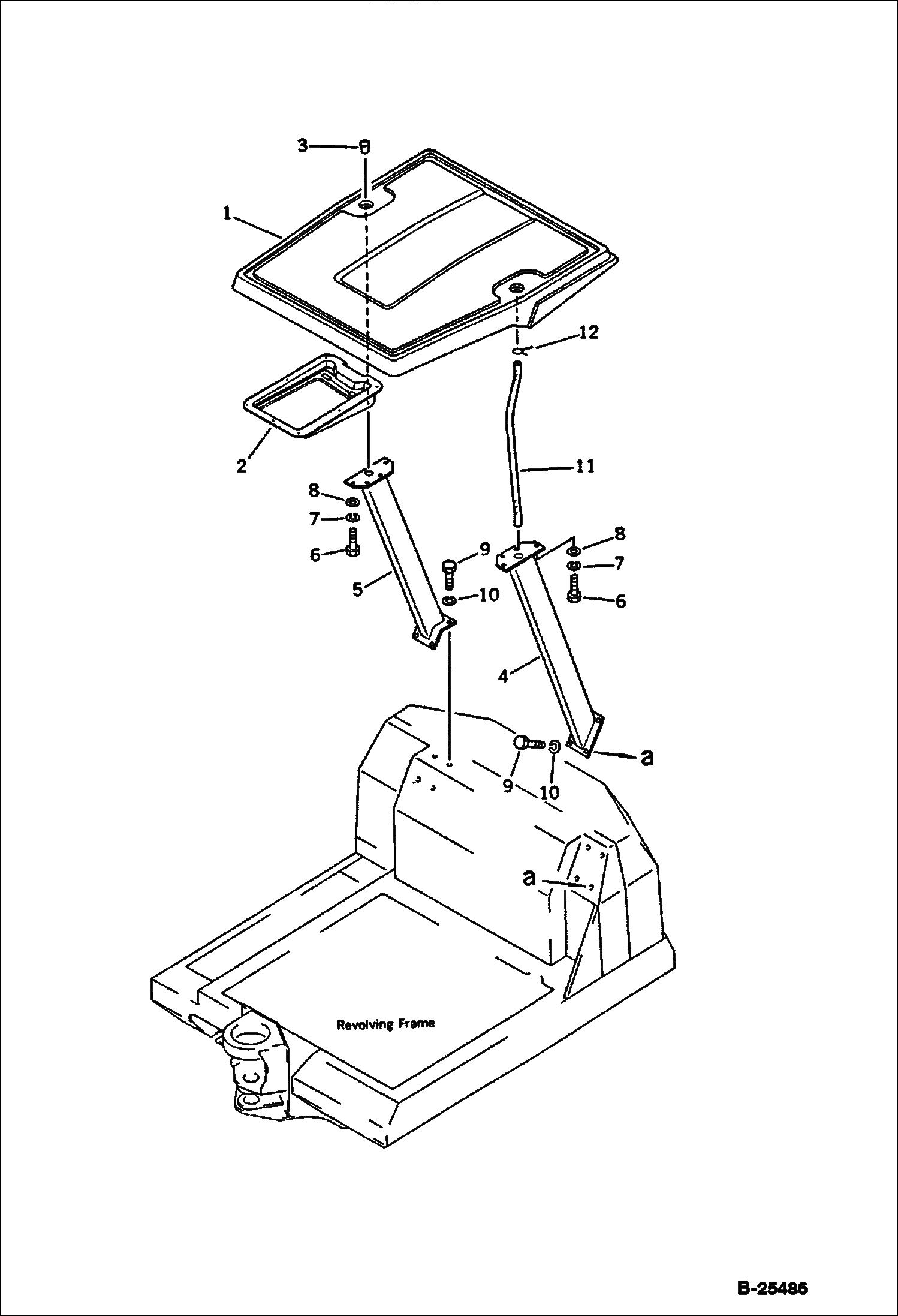 КРЫША НАД СИДЕНЬЕМ ВОДИТЕЛЯ