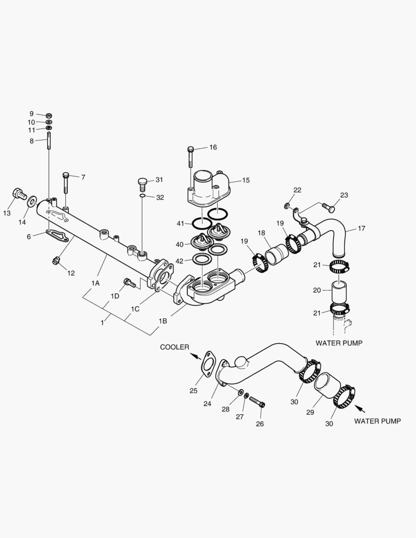 ТРУБА ВОДЯНОГО ОХЛАЖДЕНИЯ
