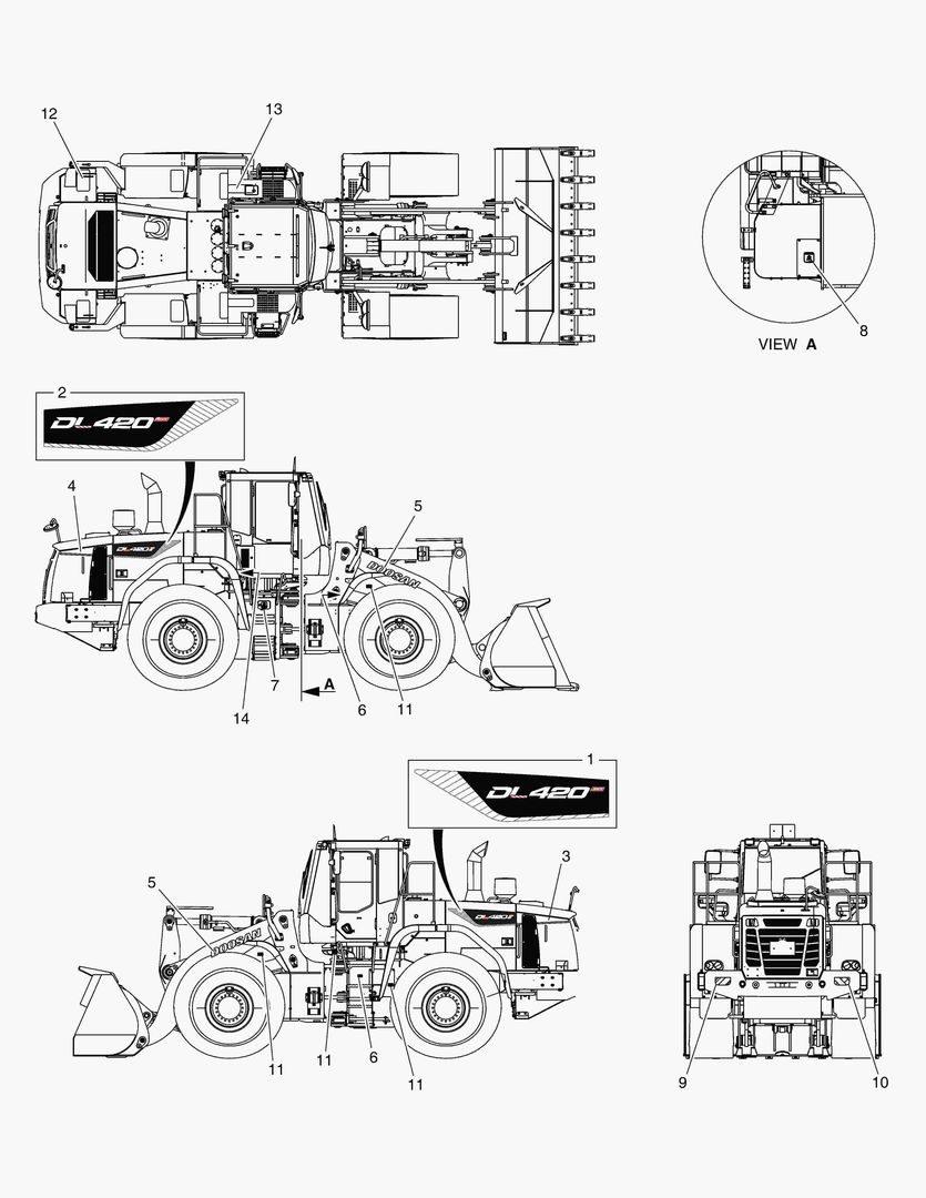 4370 DECAL - MACHINE NAME(TURKEY)