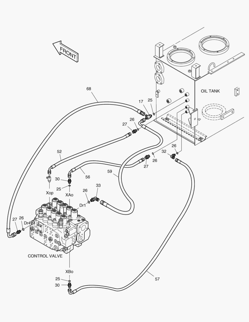 ТРУБОПРОВОД СЕРВОУПРАВЛЕНИЯ(7)