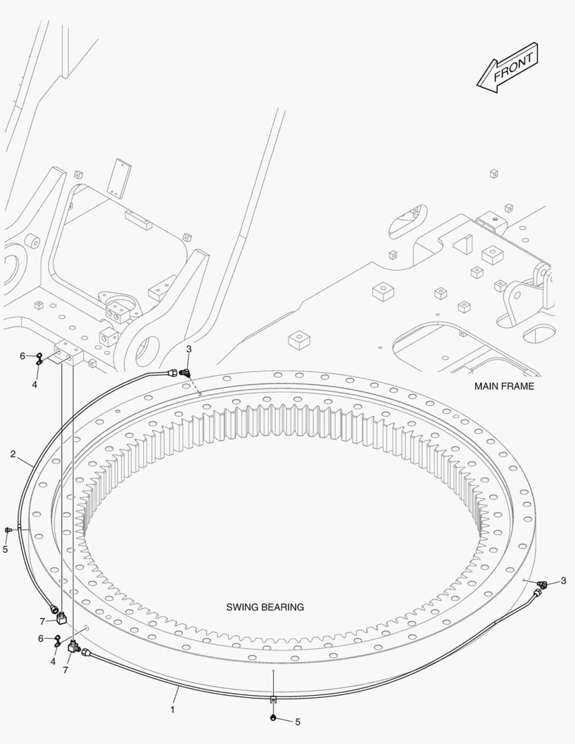 ТРУБОПРОВОД СМАЗОЧНОЙ СИСТЕМЫ