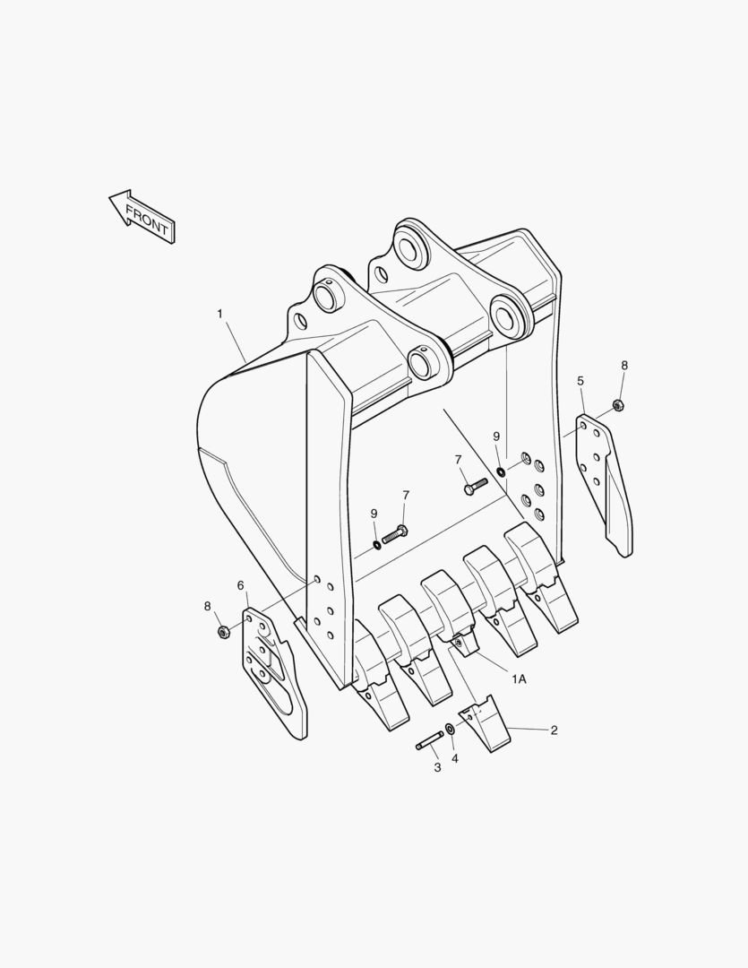 3120 BUCKET - 0.86mВі
