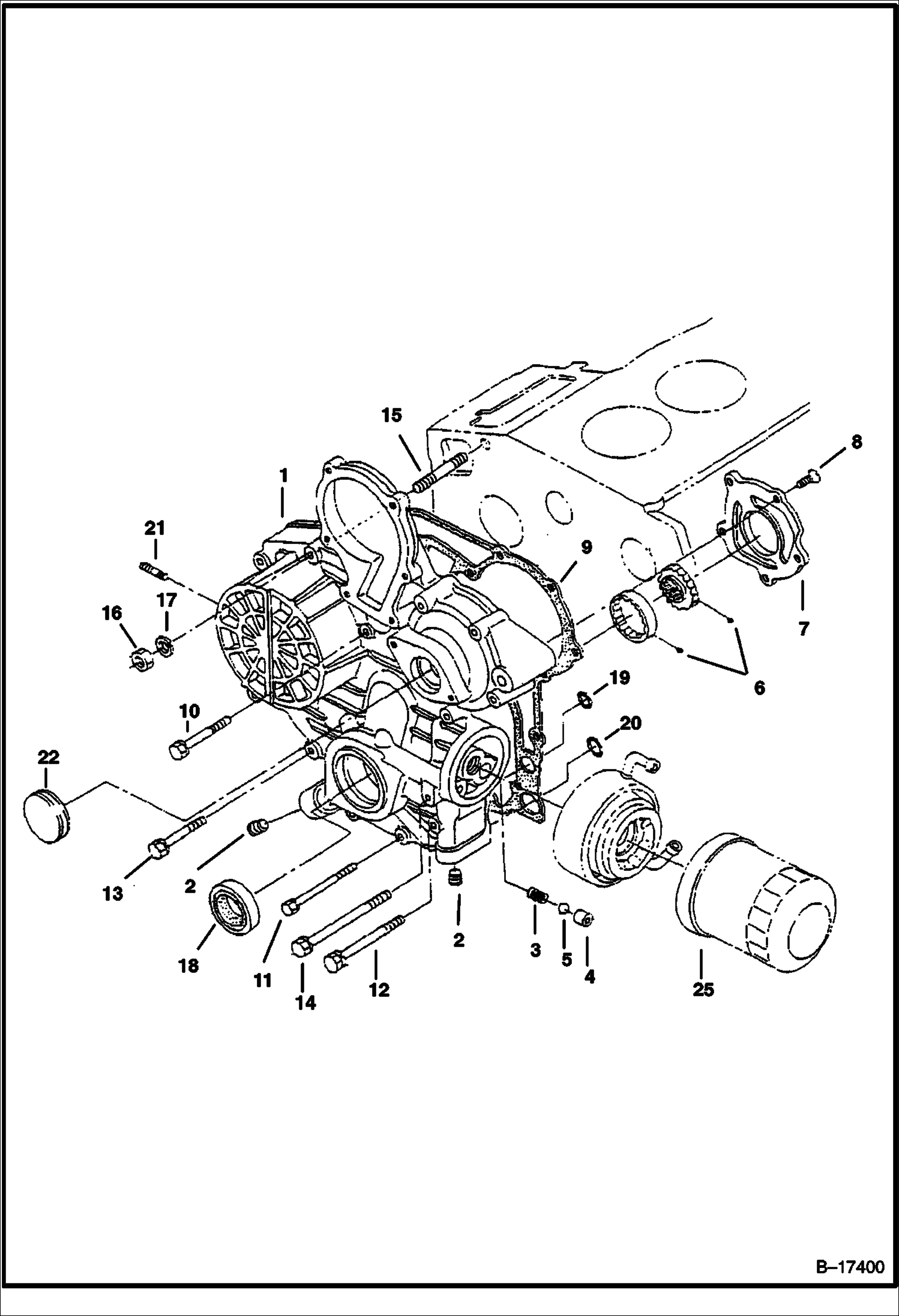 КАРТЕР КОРОБКИ ПЕРЕДАЧ