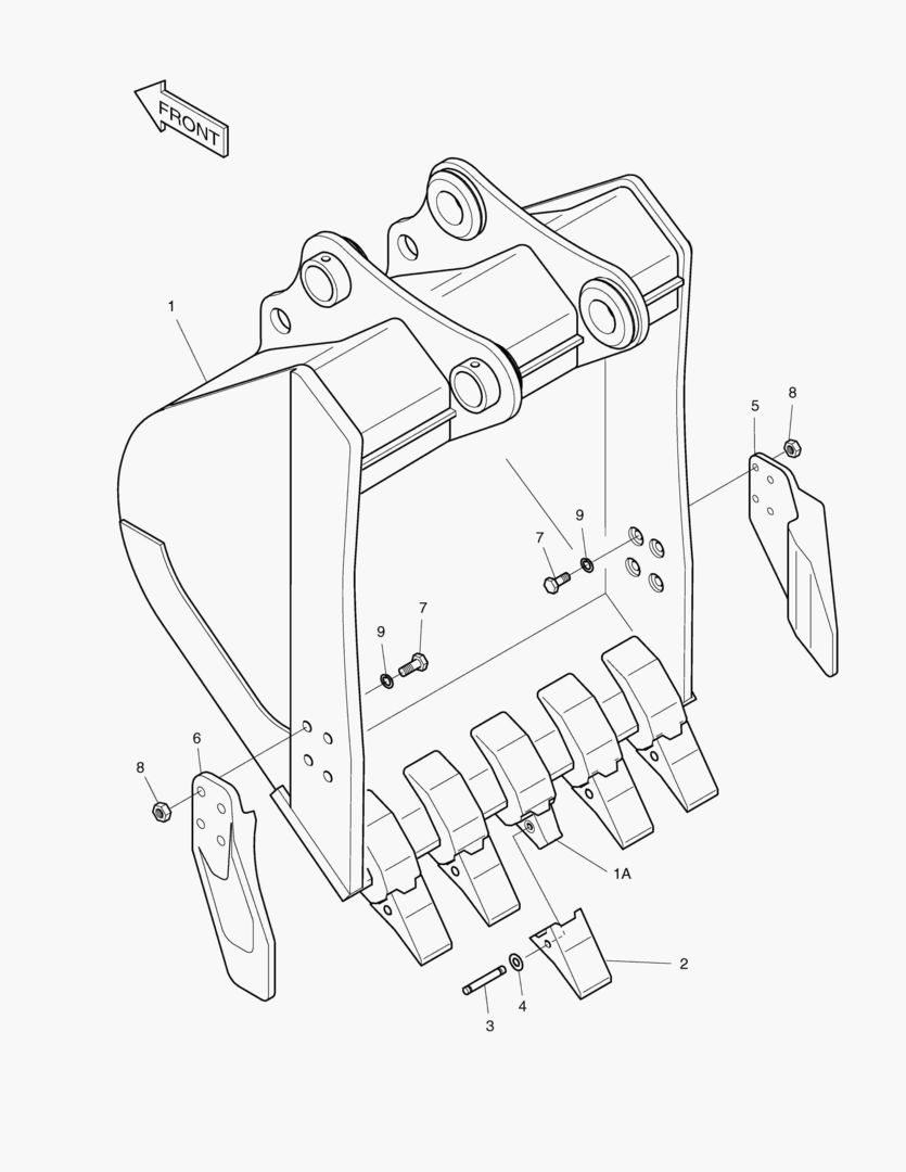 3120 BUCKET-0.7mВі