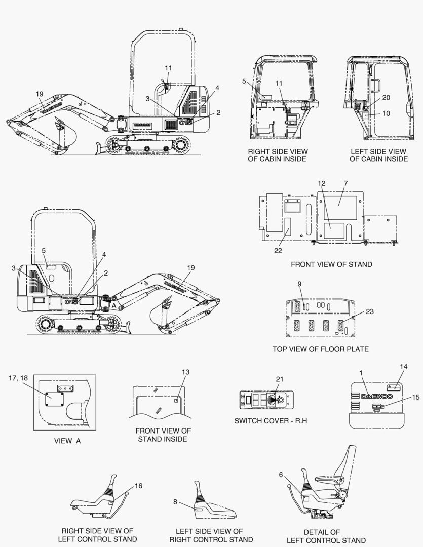 ЗАВОДСКАЯ ТАБЛИЧКА-КОРЕЯ