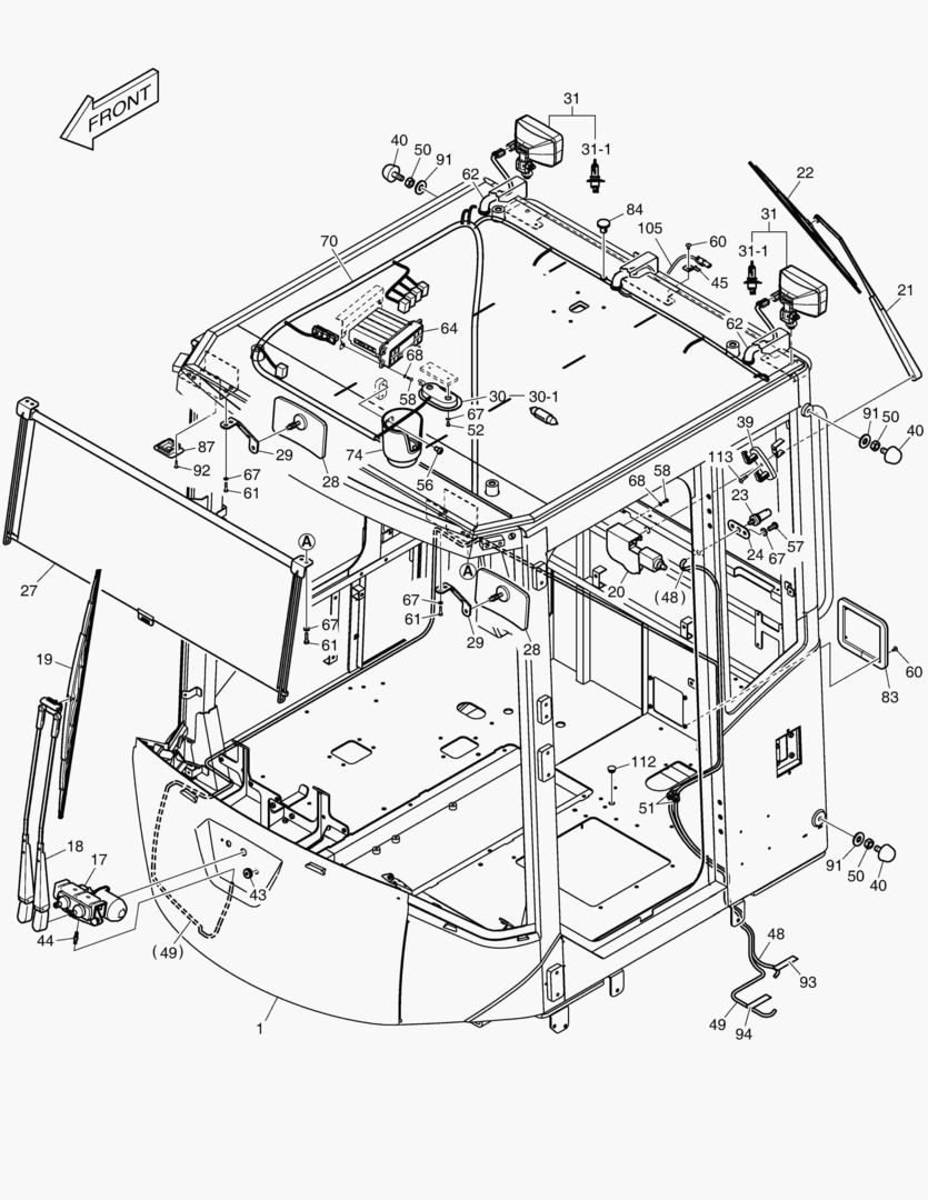 КАБИНА(1) - КОРПУС