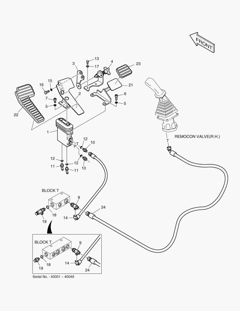 ТРУБОПРОВОД СЕРВОУПРАВЛЕНИЯ - 2 ПУТИ(2)