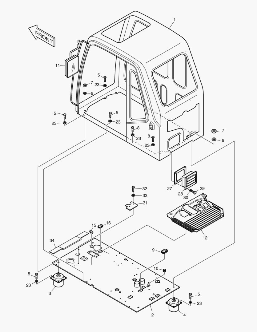 7450 CABIN ASS`Y [1034~1099]