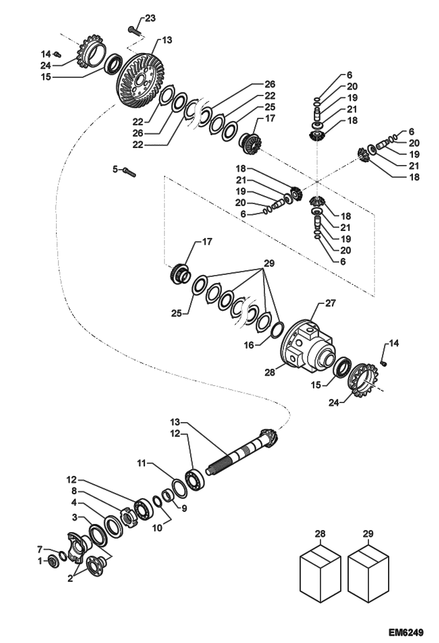 ДИФФЕРЕНЦИАЛ ПЕРЕДНЕГО МОСТА