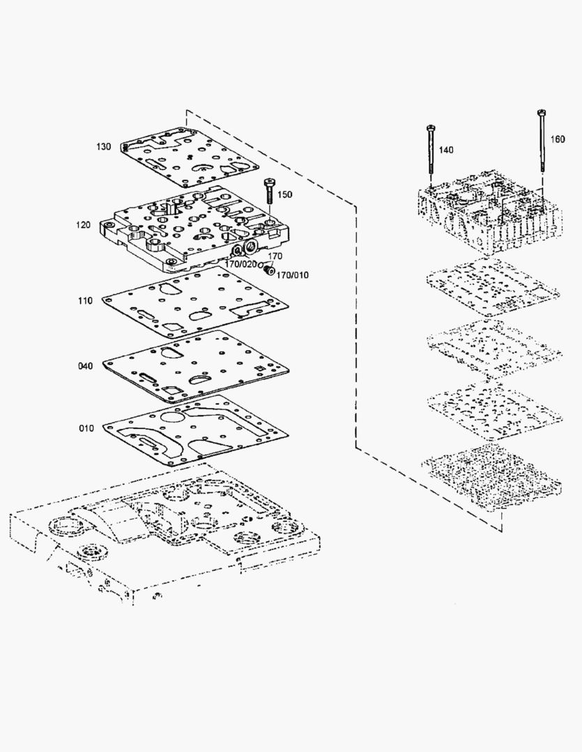 Схема G020-75 GEARSHIFT SYST. [513002~513054]