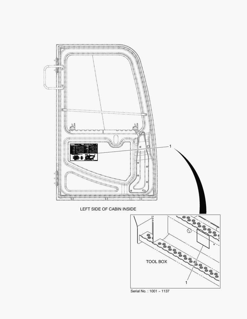 ПРЕДУПРЕЖДАЮЩАЯ ТАБЛИЧКА - СМАЗКА(ЭКСПОРТИРУЕМОЕ ОБОРУДОВАНИЕ)