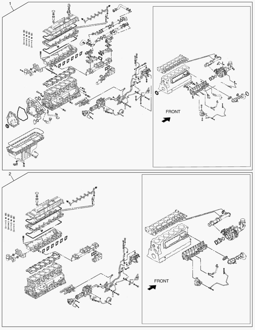 КОМПЛЕКТ ПРОКЛАДОК ДВИГАТЕЛЯ