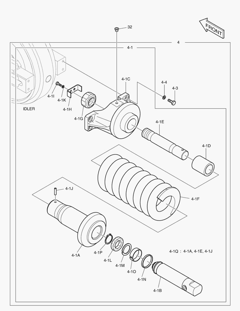 ПРУЖИНЫ ГУСЕНИЦЫ