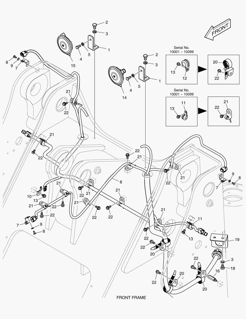ЭЛЕКТРИЧЕСКИЕ ЗАПЧАСТИ - ФРОНТАЛЬНЫЙ