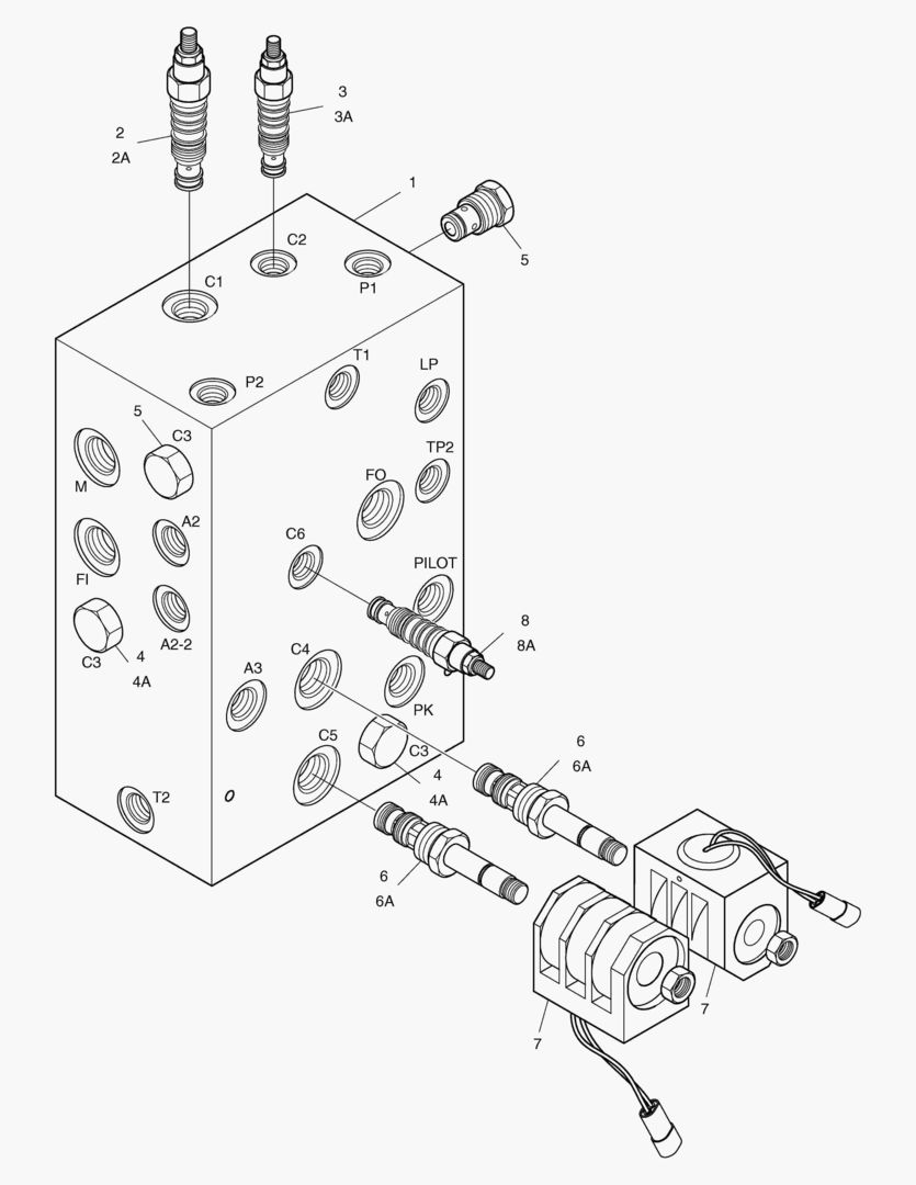 Спецтехника 3470 BRAKE & PILOT SUPPLY VALVE [5001~5120] - главное фото