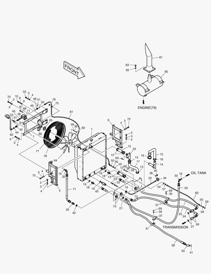 1280 COOLING PIPING-EUROPE [1001~1010]