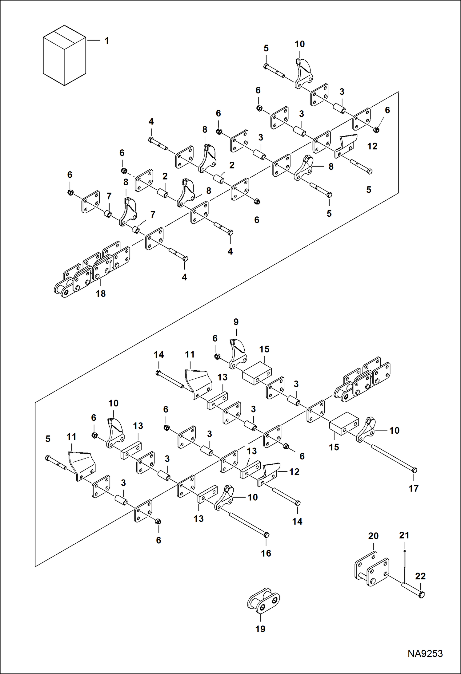 8-- ЦЕПЬ) (BT1090 B3B5)