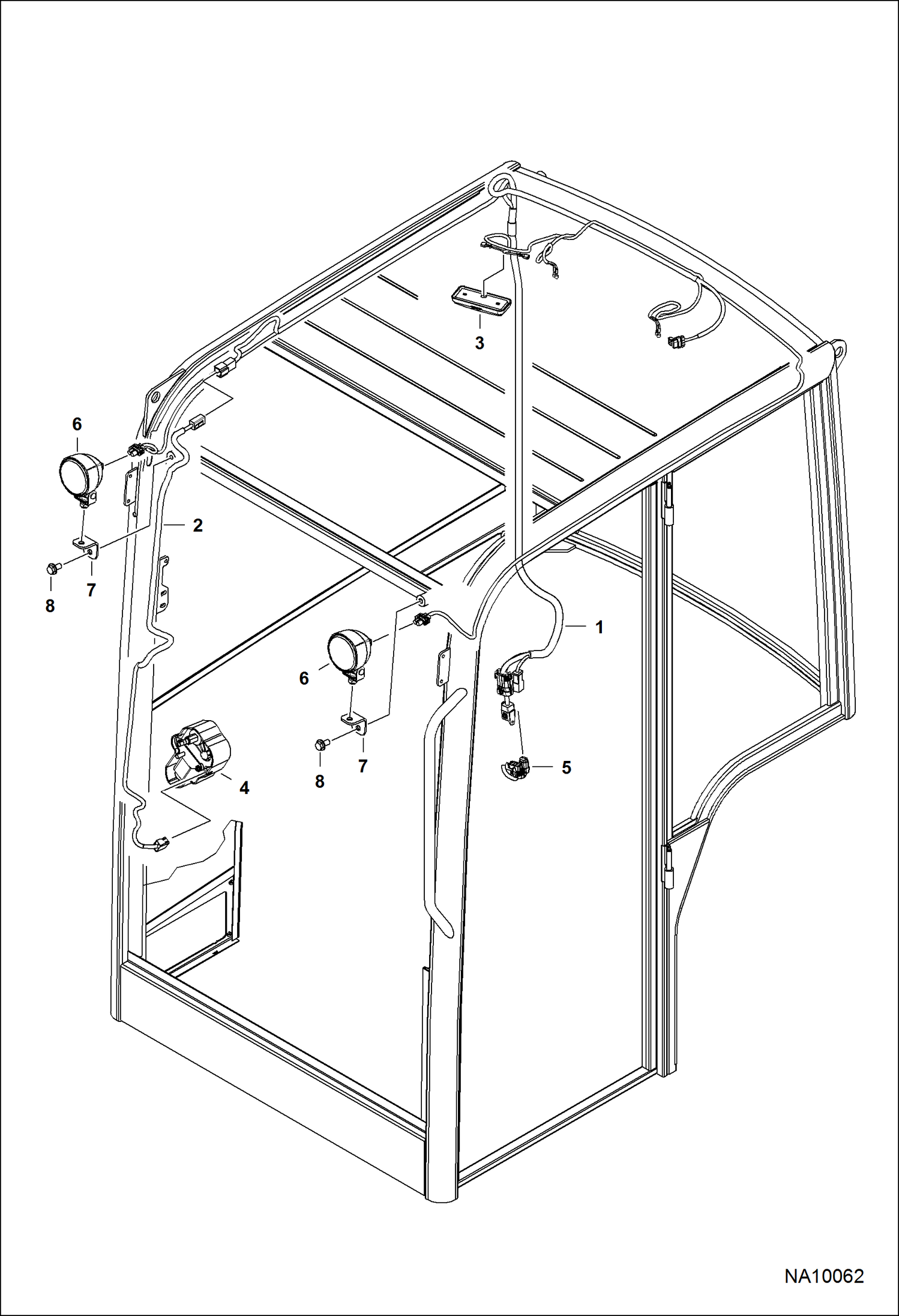 ЭЛЕКТРИЧЕСКАЯ СИСТЕМА КАБИНЫ