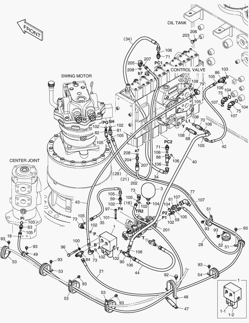 ТРУБОПРОВОД СЕРВОУПРАВЛЕНИЯ(3)