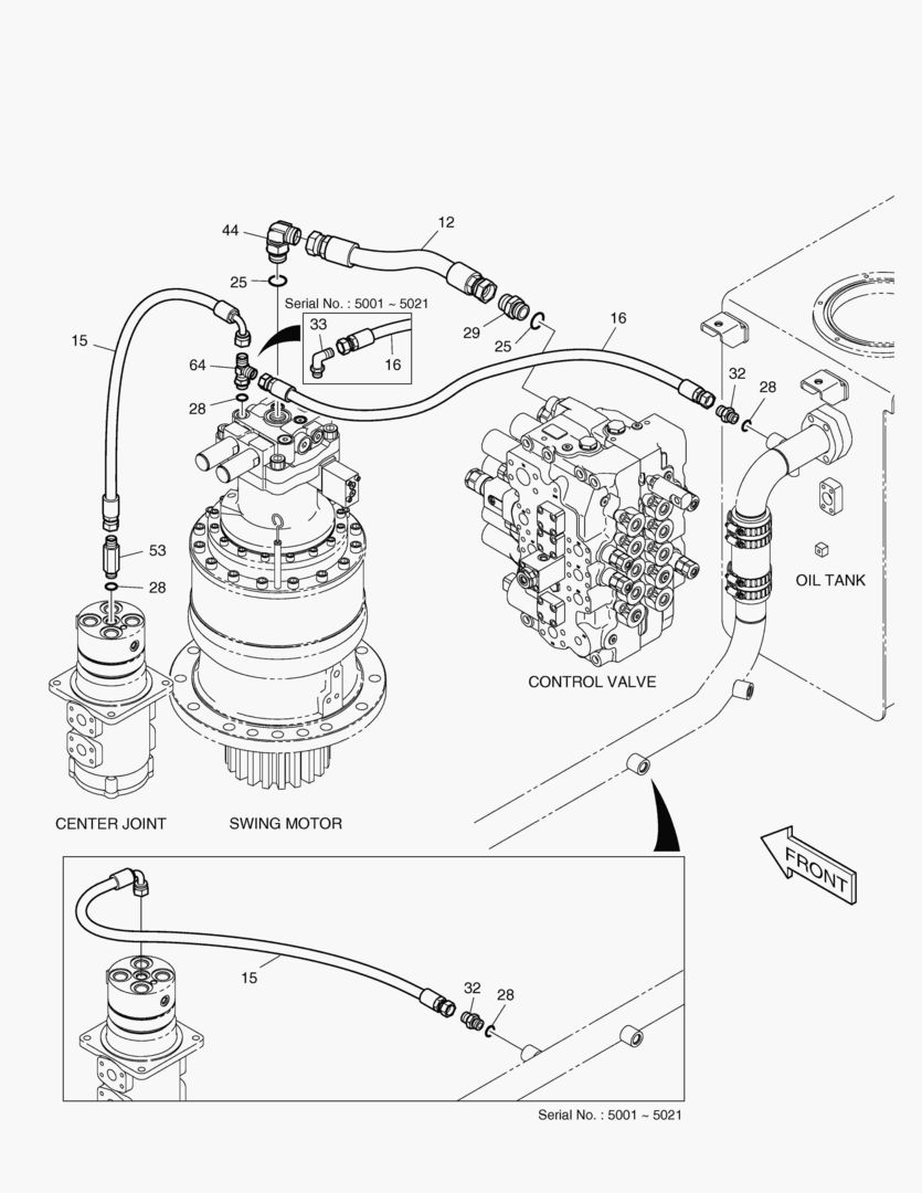 ТУБОПРОВОД МАСЛЯНОГО РАДИАТОРА(3)