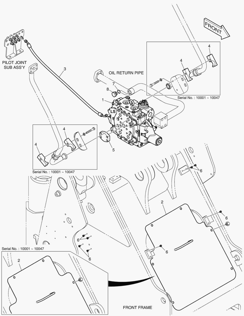 РЕКУЛИРУЮЩИЙ КЛАПАН ТРУБОПРОВОДА - 2 КАТУШКИ