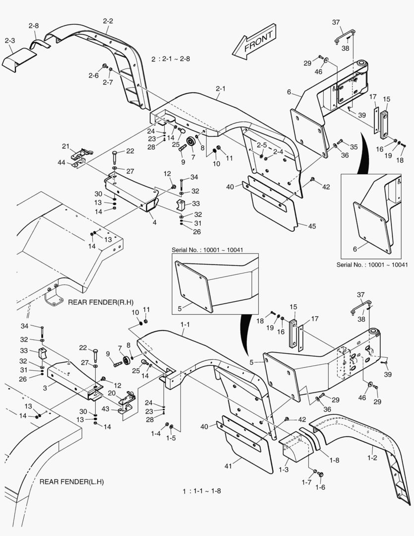 5270 FENDER & PROTECTOR - FULL