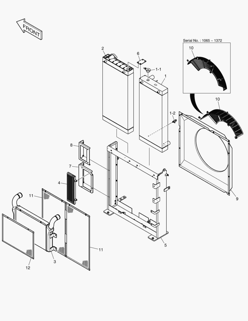 1171 RADIATOR [1065~]