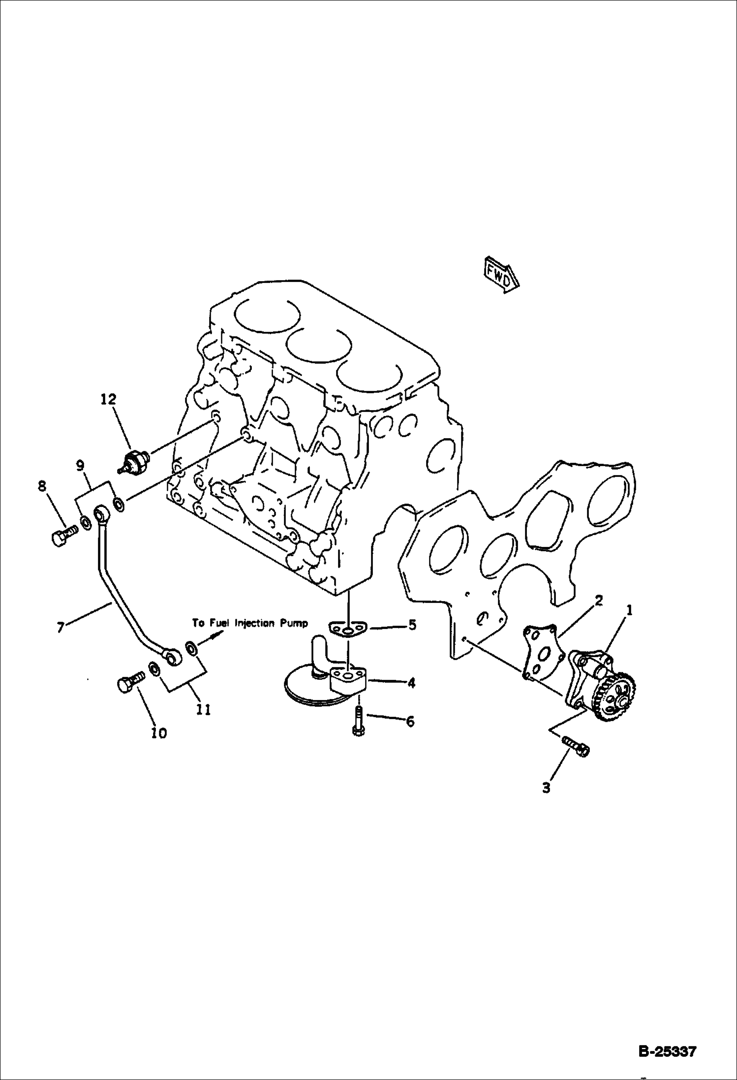 НАСОС ДЛЯ СМАЗОЧНОГО МАСЛА