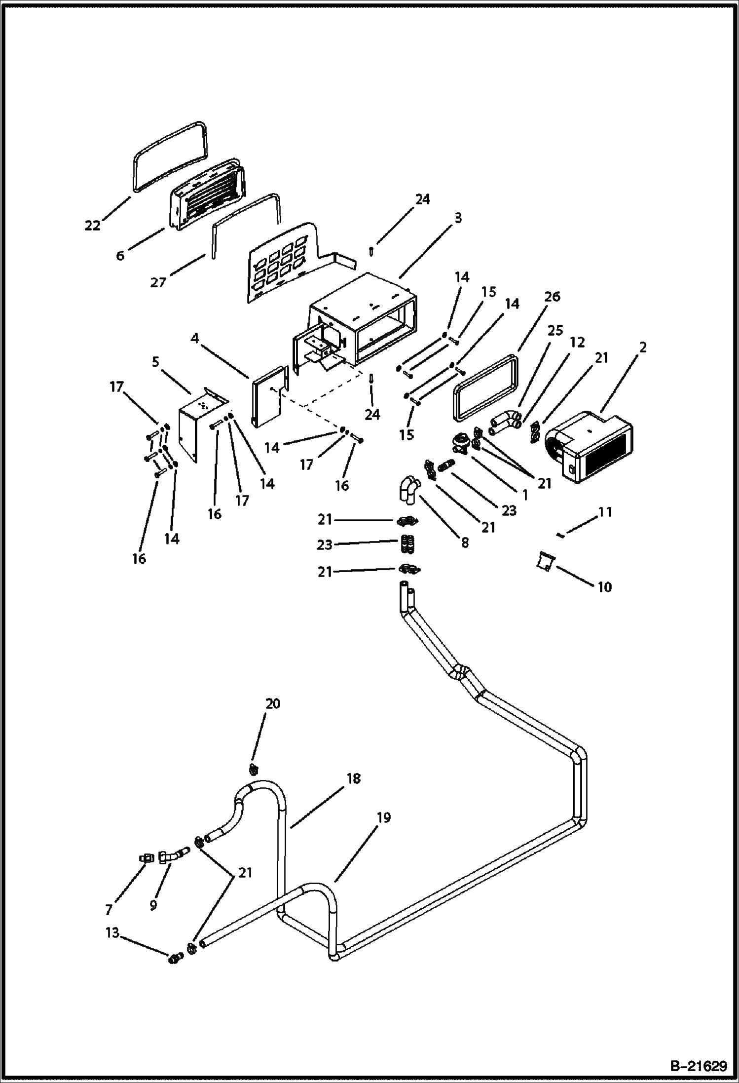 КАБИНА ОБОГРЕВАТЕЛЬ